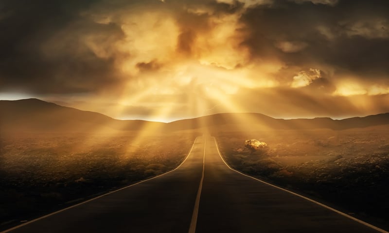 Sunset Breathing Image